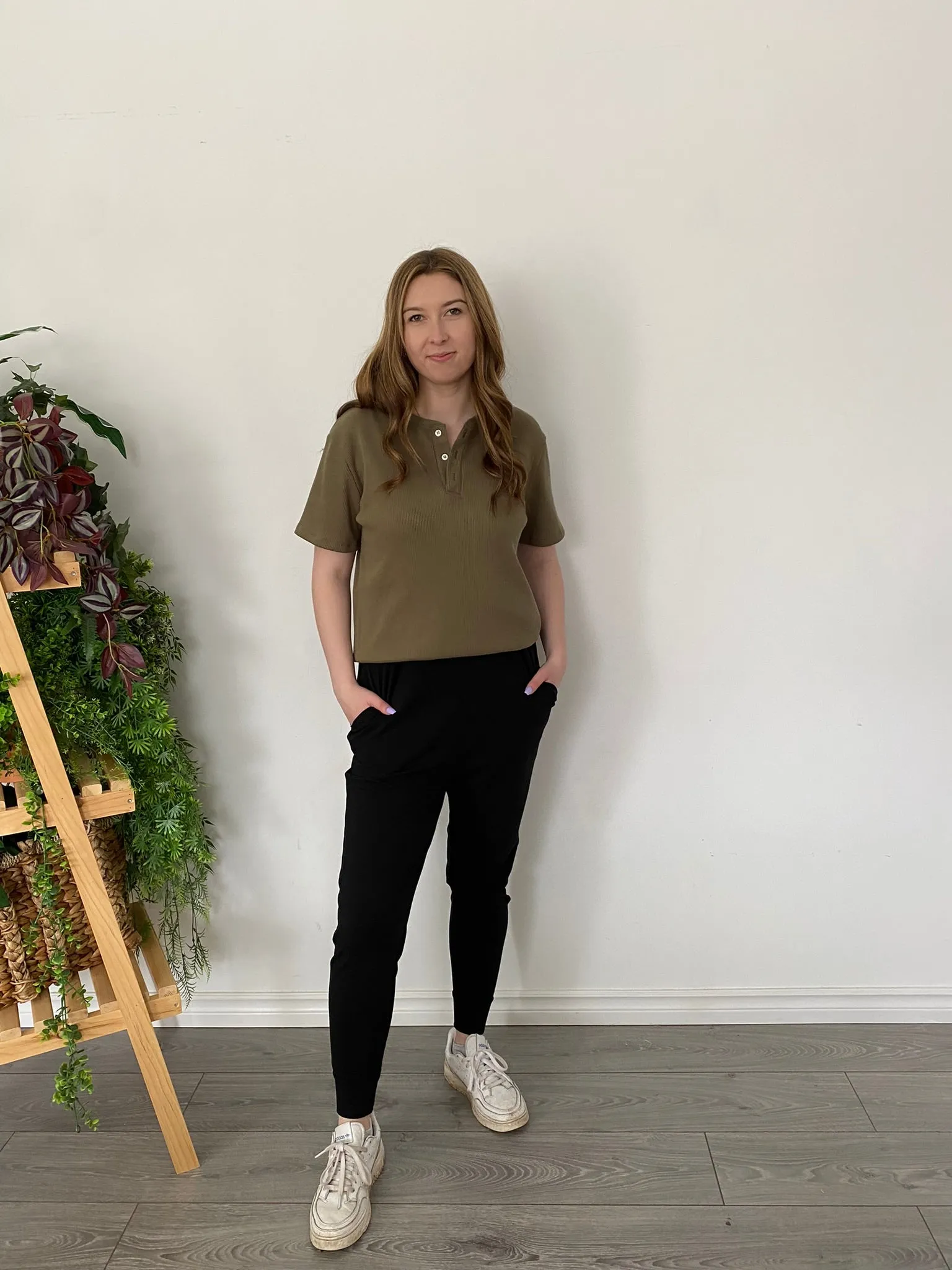 Waffle Henley Shortsleeve