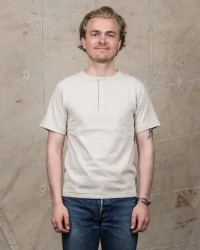Warehouse & Co. Lot 4601 Henley Neck T-shirt Oatmeal