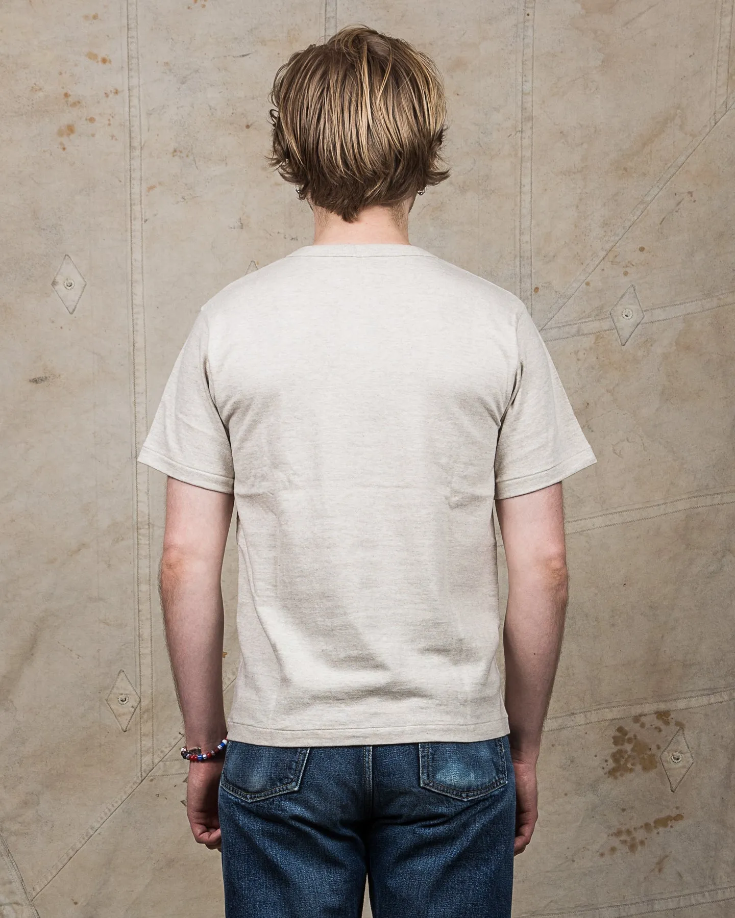 Warehouse & Co. Lot 4601 Henley Neck T-shirt Oatmeal